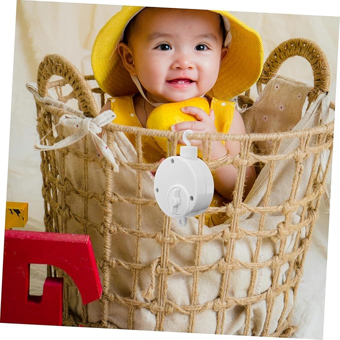 Crib Music Box Baby Doll Crib Brackets Baby Sensory Mobile for Sleep Toy Movement Volume Control