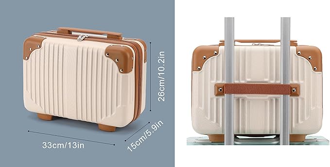 Cosmetic case 14-inch portable luggage storage box portable
