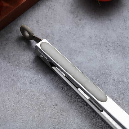 Berglander Cooking Tongs Heavy Duty Food Tongs For Cooking With Silicone Tips, Kitchen Tongs, Grill Tongs, Dishwasher Safe, Easy to Clean