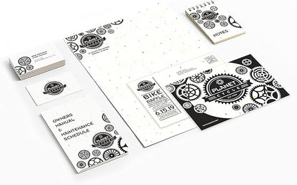 Astrobrights Mega Collection, Colored Cardstock, Bright Confetti White, 320 Sheets, 65 lb176 gsm, 8.5" x 11" - MORE SHEETS! (91683)