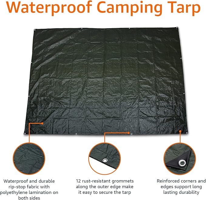 Basics - Waterproof Camping Tarp