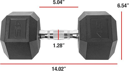 CAP Barbell Coated Dumbbell Weight, Single, Various Sizes