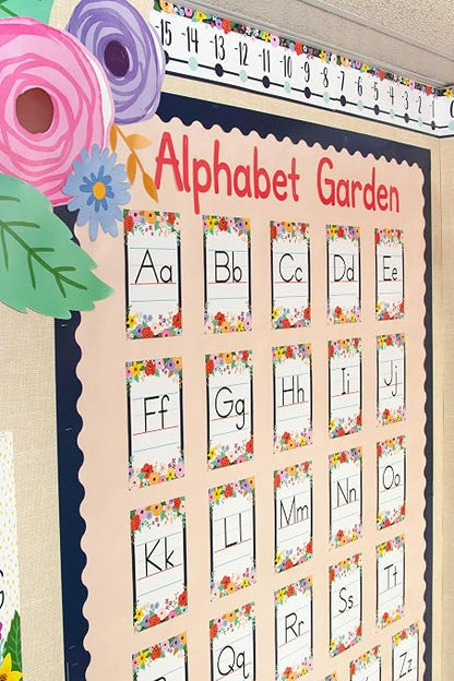 Teacher Created Resources Navy Blue Scalloped Rolled Border Trim - 50ft - Decorate Bulletin Boards, Walls, Desks, Windows, Doors, Lockers, Schools, Classrooms, Homeschool & Offices