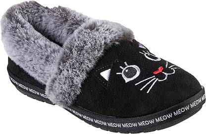 Skechers Women's Too Cozy Meow Pajamas Slipper