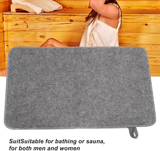 Sauna Mat, Infrared Sauna Accessories, Sauna Mat for Inside Sauna, Felt Sauna Cusion for Sauna Bath House Shower Room