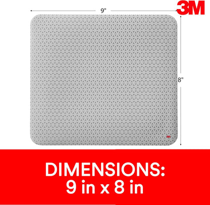 Precise Mouse Pad Enhances the Precision of Optical Mice at Fast Speeds, Easy to Clean, Stays in Place, 9 in x 8 in (MP114-BSD1)