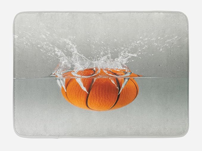 Lunarable Sports Bath Mat, Standard Floor Plan on Parquet Backdrop Basketball Court Playground Print, Plush Bathroom Decor Mat with Non Slip Backing, 30.2" x 20", Pale Brown White