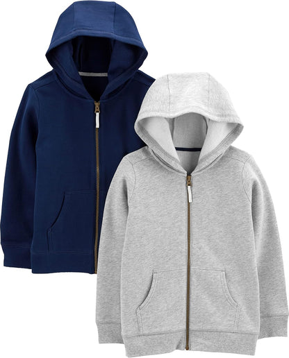 Simple Joys by Carter's Baby Boys 2-pack Full Zip Hoodies