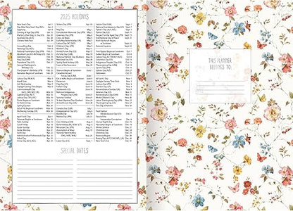 Lang, Watercolor Seasons by Lisa Audit 2025 Monthly Planner