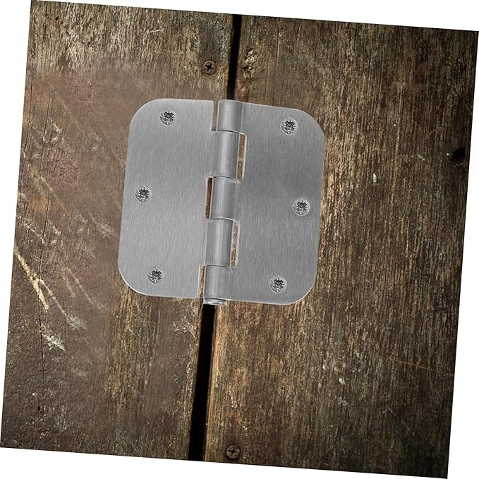 Sleek Door Hinge for Home Metal Door Hardware Elegant Replacement for Cabinets Windows Matte Finish Smooth Edges for Easy Installation