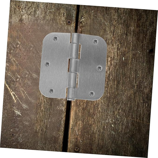 Sleek Door Hinge for Home Metal Door Hardware Elegant Replacement for Cabinets Windows Matte Finish Smooth Edges for Easy Installation