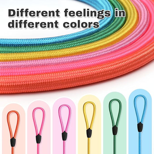 6 - Piece Set! Premium No - Pull Slip Lead Dog Leashes - 5FT Heavy - Duty Rope for Small  Medium Dogs in a Vibrant 6 - Color Collection