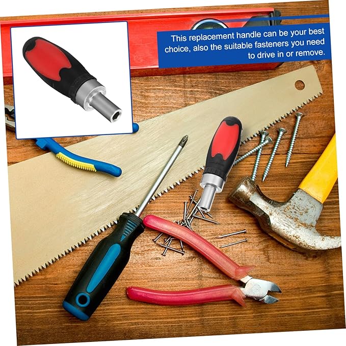 1 Pc Screwdriver Handle Winding Clock Key Screwdriver Tool Hand Tools Home Fixing Tools Short Handle Screwdriver Hand Ratchet Tool Magnetic Tool Bit Iron Wrench Hand Use To Rotate