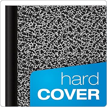 Oxford Marble Composition Book, 9 34 X 7 12 Inches, Wide Rule, Paperback, 100 Sheets, White (63795)
