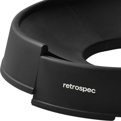 Retrospec Exercise Ball Base - Versatile Yoga and Pilates Accessory, Fits 45, 55, 65, 75cm Balls, Durable ABS Plastic Construction