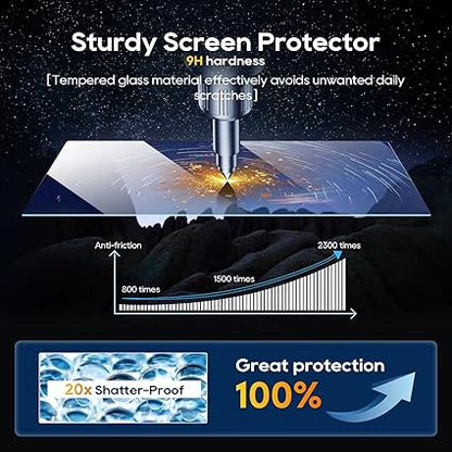 LFOTPP 2016-2018 Volvo V90 XC90 S90 Sensus 8.7 Inch Car Navigation Screen Protector,9H Tempered Glass Infotainment Screen Center Touch Screen Protector Anti Scratch High Clarity