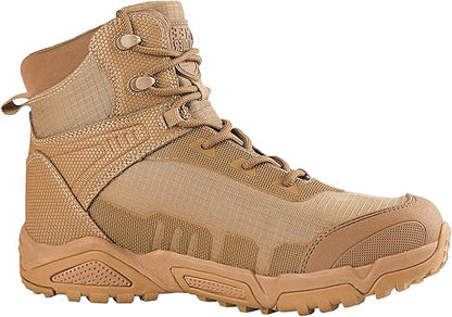 FREE SOLDIER Men's Waterproof Hiking Boots Lightweight Work Boots Military Tactical Boots Durable Combat Boots