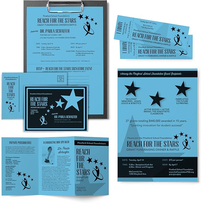 Astrobrights Color Card Stock, 8 12" x 11", FSC Certified, 30 Recycled, 65 Lb, Lunar Blue, Pack of 250