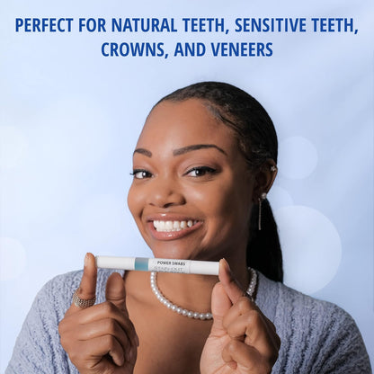Power Swabs Stain-Out Quick Stick On-The-Go | No Sensitivity - Effective Teeth Stain Remover | Gentle Formula | Travel Friendly, Beautiful White Smile – Good for 30 Uses
