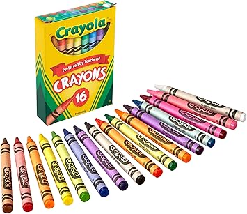 Crayola Crayons for Kids, School Supplies, 16 Count