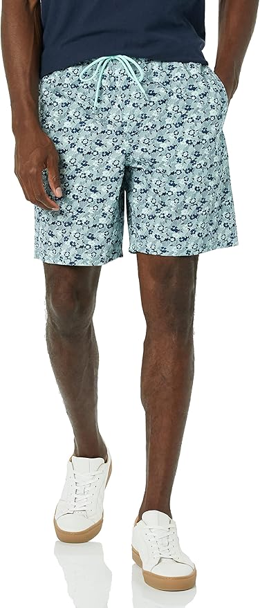 Essentials Men's 8" Inseam Relaxed-Fit Drawstring Walk Short (Available in Plus Size)