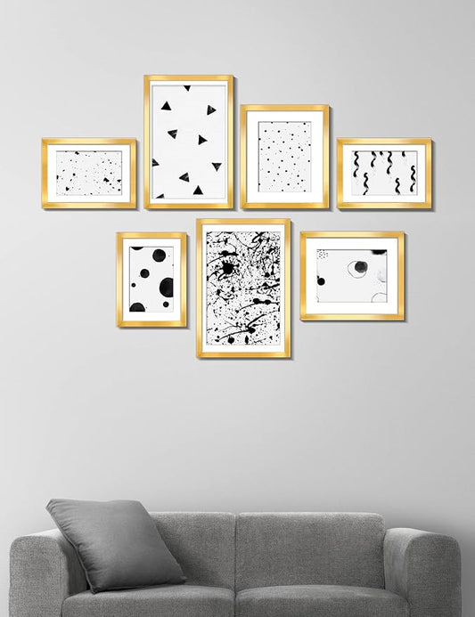 Annecy 9x12 Picture Frames (1 Pack, Gold), Simple Designed Photo Frame, For Pictures 9x12 for Wall Mounting, Classic Simple Home Office Decor
