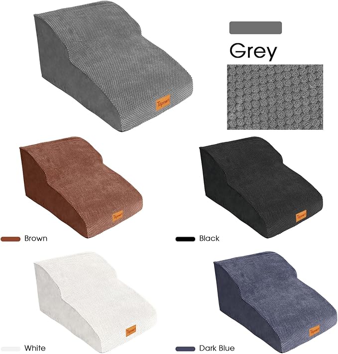 Replacement Waterproof Washable Cover for Topmart High Density Extended Foam Dog RampSteps 2 Tiers,21.7" L x 15.7" W x 11.8" H
