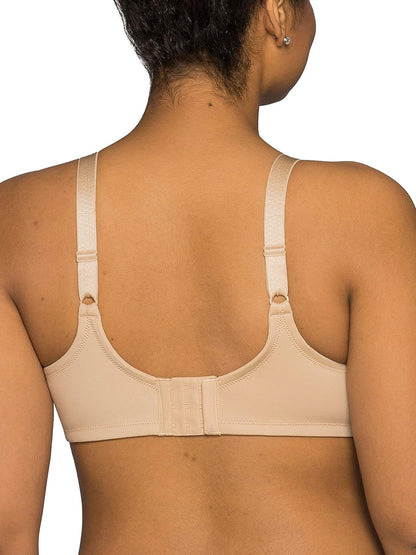 Vanity Fair Women's Beauty Back Smoothing Minimizer Bra, Minimizes Bust Line up to 1.5", Non Padded Cups up to H (40DDD)