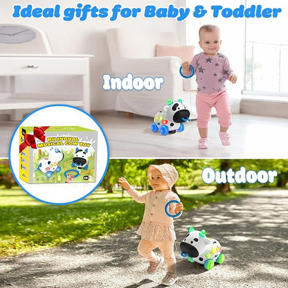 Interactive musical toys from INNOSKY develop motor skills with bilingual learning, volume control, and engaging lights and sounds.