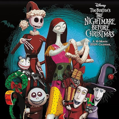 2024 Disney The Nightmare Before Christmas Wall Calendar