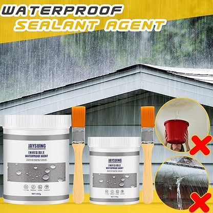 10.5 Oz JAYSUING 2024NEW Invisible Waterproof Agent, Waterproof Insulating Sealant, Used for Repairing Cracks and leaks, Transparent Waterproof Coating