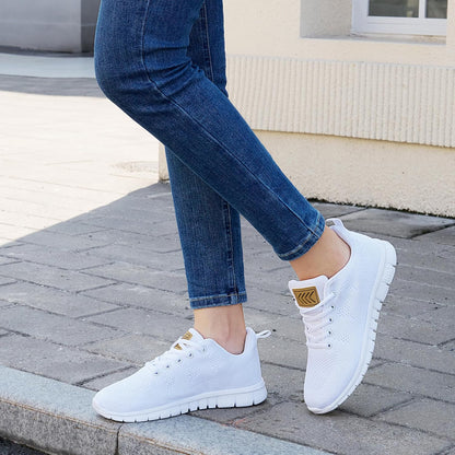 FUDYNMALC Womens Sneakers Tennis Shoes: Fashion Lightweight Non Slip Footwear for Walking Casual Travel
