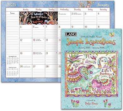 LANG Simple InspirationsTM 2025 Monthly Pocket Planner (25991003185)