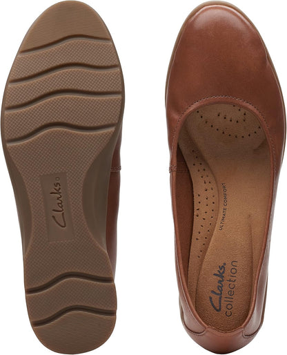 Clarks Womens Jenette EaseBallet Flat