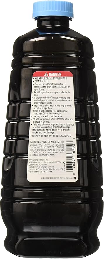 LAMPLIGHT FARMS 60003 Lamp Oil, 64 oz, No Size, No Color