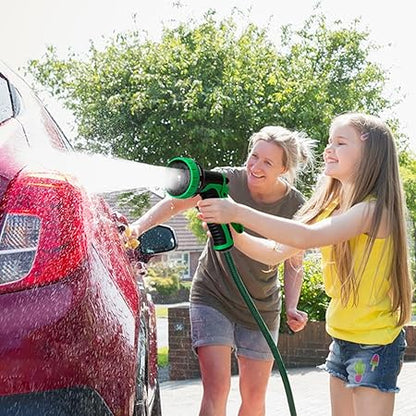 Garden Hose Nozzle, 10-Function Nozzle, High Pressure Nozzle Sprayer for Garden Watering, Washing The Floor, High-Pressure Car Wash Water Nozzle, Without Water Pipe 1346