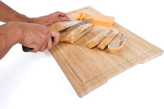 Carving Bread Knife  8 Ultra Sharp Surgical Stainless Steel Serrated All Purpose Kitchen Knife  Never Needs Sharpening - As Seen on TV and Live Demonstration