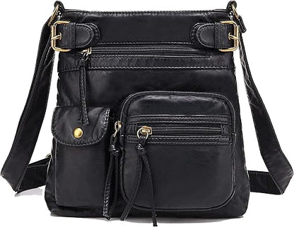 Scarleton Crossbody Bags for Women Purses and Handbags Multi Pocket Shoulder Bag Faux Leather Small, H1833
