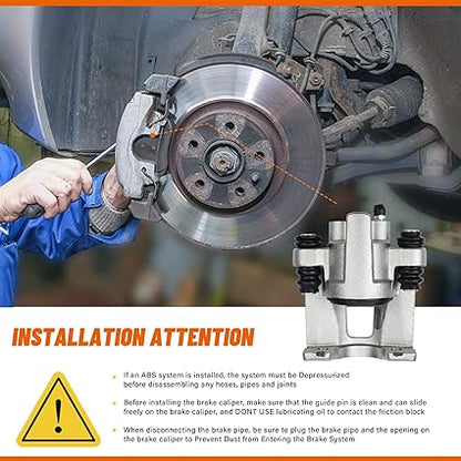 DRIVESTAR 184604 184605 Left & Right Rear Brake Calipers, fit 1995-2002 for Ford Explorer, 1998-2002 for Ford Ranger, 1997-2001 for Mercury Mountaineer