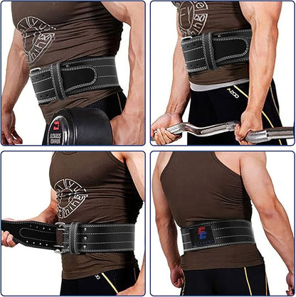Elevens Lifting Belts Weight Belt Weightlifting Belts Leather GYM Belts for Strength Training, Lifting Support for Men  Women