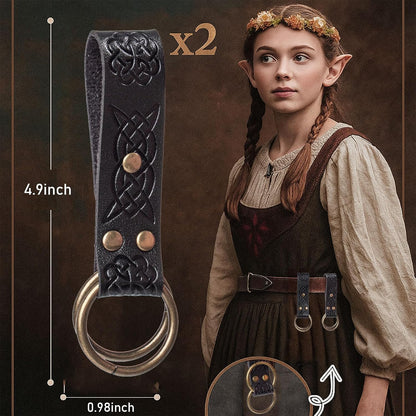 SUMGOGO Belt Retro Medieval Waist Belt Renaissance Cosplay Costume (Belt Only)