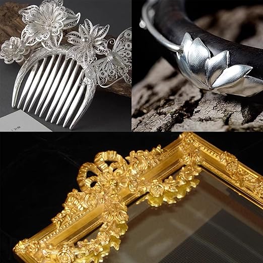 Gold Leaf Adhesive,Gilding Adhesive,Gold Leaf Glue for Craft, Arts, Wood Use (100ml  Brush  Gloves)