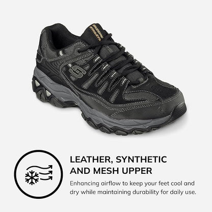 Skechers Men's Afterburn Memory Fit Lace-up Sneaker