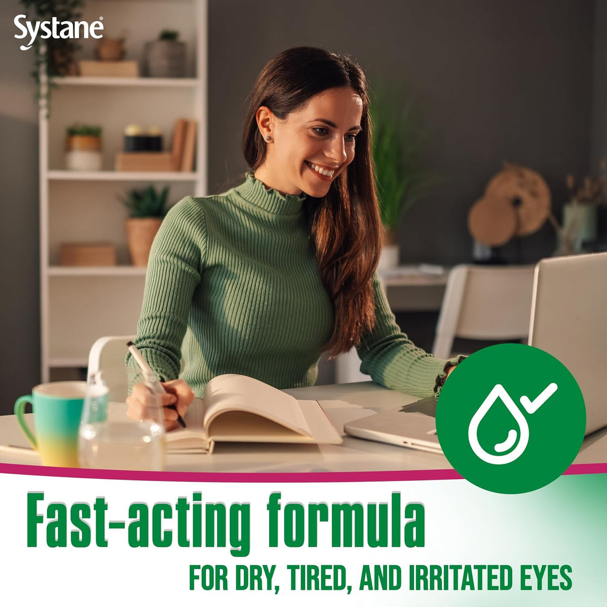 Systane Ultra Lubricant Eye Drops, Twin Pack, 10 ml Each