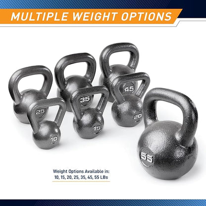 Marcy Hammertone Kettle Bells - 10 to 55 lbs. HKB Workout Weights