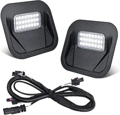 HERCOO Tailgate Step Light LED Truck Bed Multi-Pro Lamp Kit Compatible with GMC Sierra 1500 2500 HD 3500 HD 2020-2021 Chevrolet Silverado 1500 2500 HD 3500 HD 2020, Replacement for 84347814