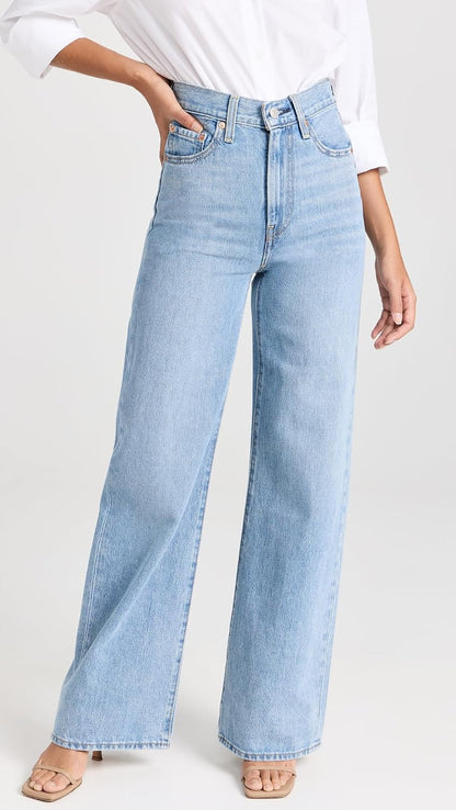 Womens Ribcage Wide Leg