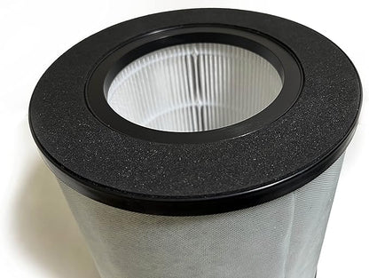 Nispira 3-in-1 True HEPA Activated Carbon Filter Replacement Compatible with Elechomes Air Purifier EPI236 EP1236, 2 Pack