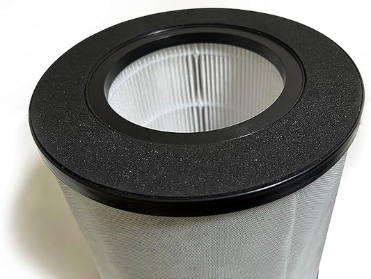 Nispira 3-in-1 True HEPA Activated Carbon Filter Replacement Compatible with Elechomes Air Purifier EPI236 EP1236, 2 Pack