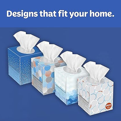 Kleenex Anti-Viral Facial Tissue, 3-Ply, 1 cube box, 55 Sheets (Pack of 1)